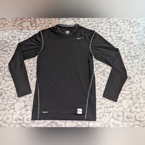 Nike Black Performance Long Sleeve Top